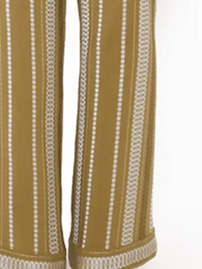 Abaton Cropped Pants Khaki