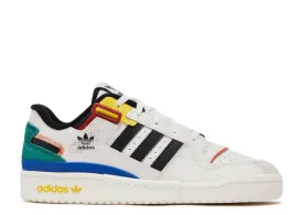 Adidas FORUM EXHIBIT LOW 'WHITE MULTI' sneakers, white