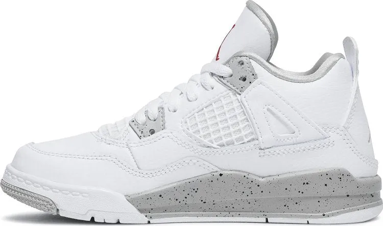 Air Jordan 4 Retro PS White Oreo sneakers, white