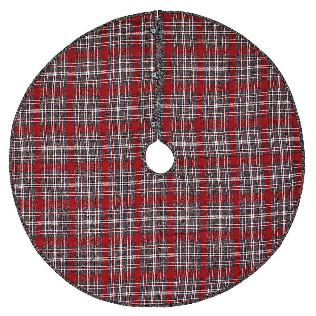 Anderson Plaid Tree Skirt 48"