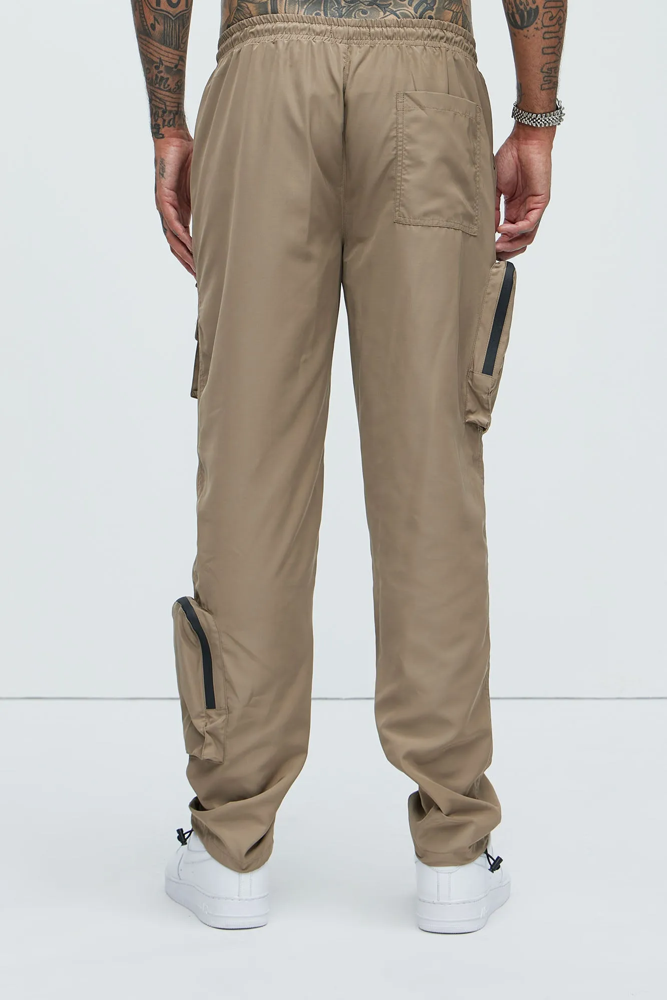 Ask About Me Cargo Pants - Khaki