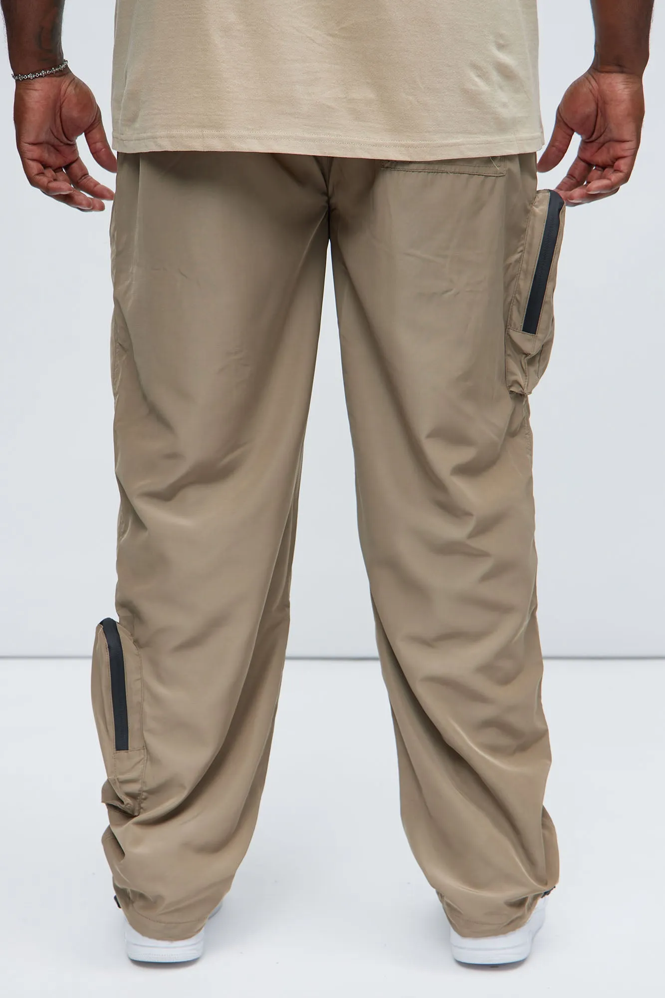 Ask About Me Cargo Pants - Khaki