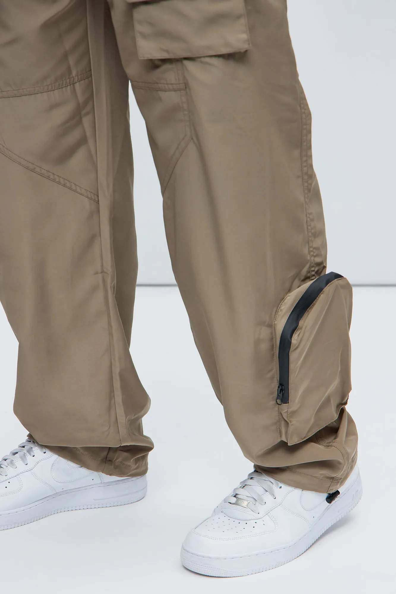 Ask About Me Cargo Pants - Khaki