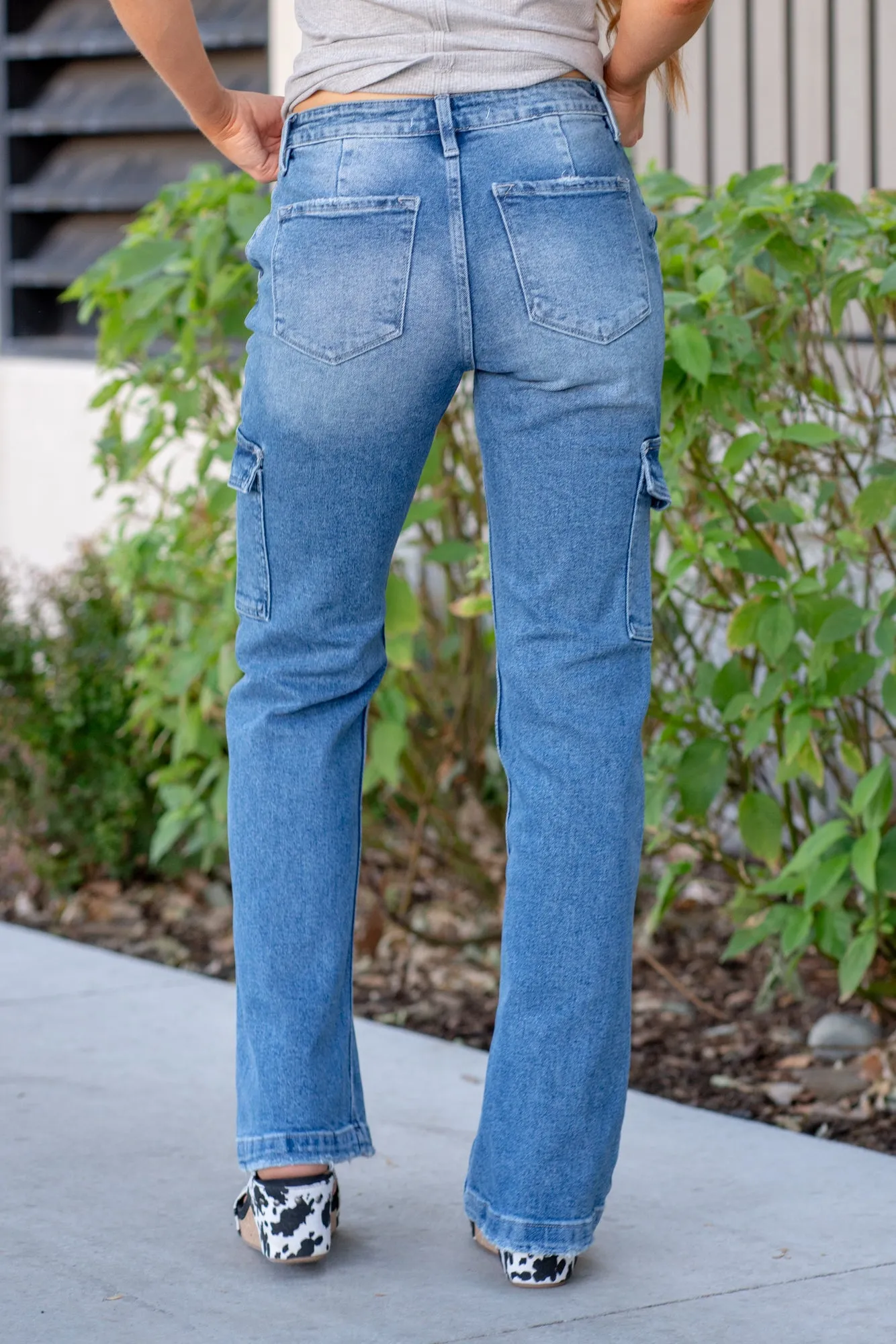 Aspen Cargo Pants Holly High Rise Flare