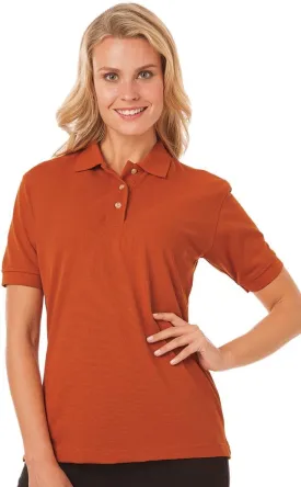 Blue Generation BG6204 Ladies' Short Sleeve Superblend Pique Polo