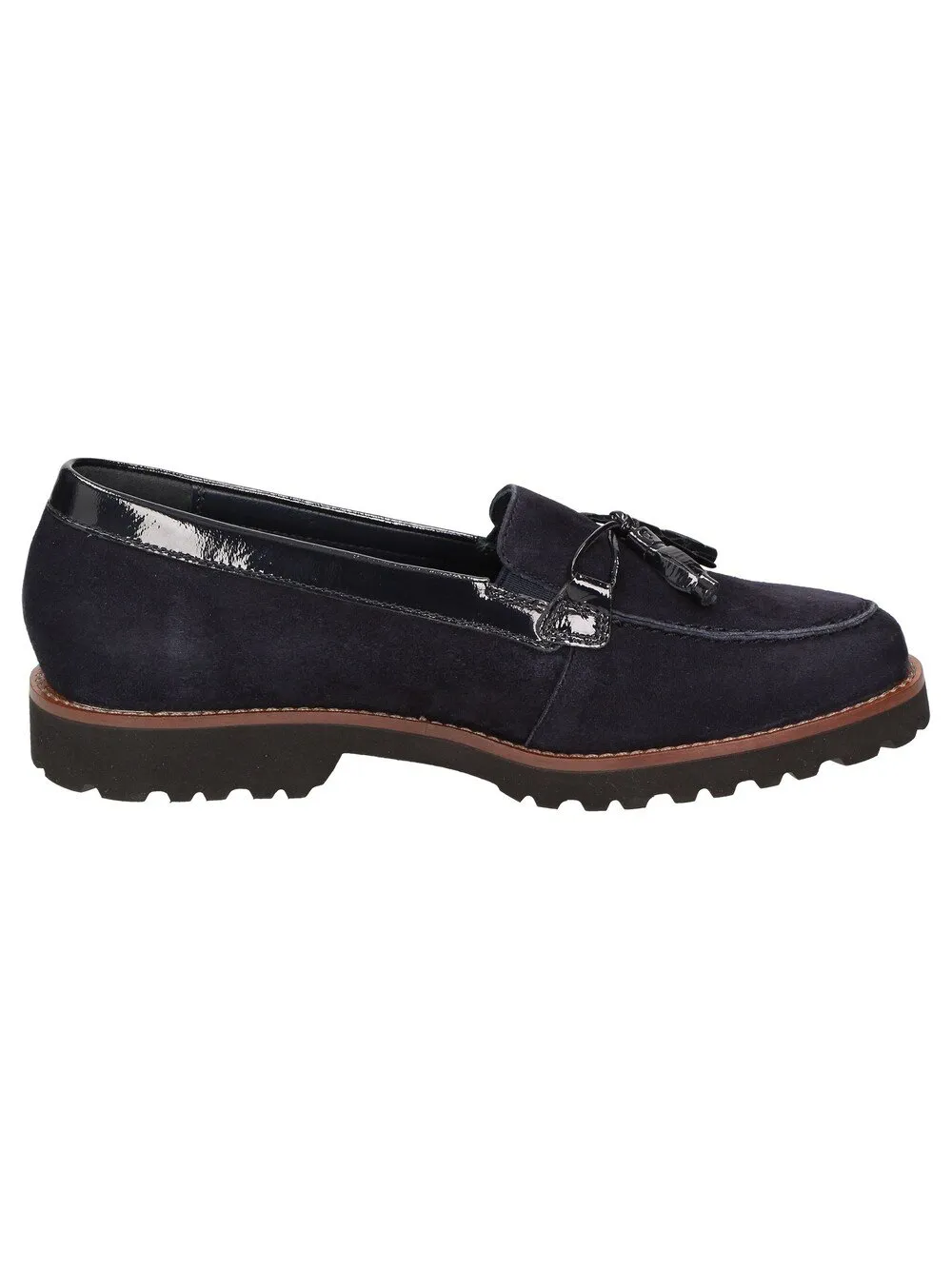 Classic ballet flats Sioux Meredith-730-H, dark blue