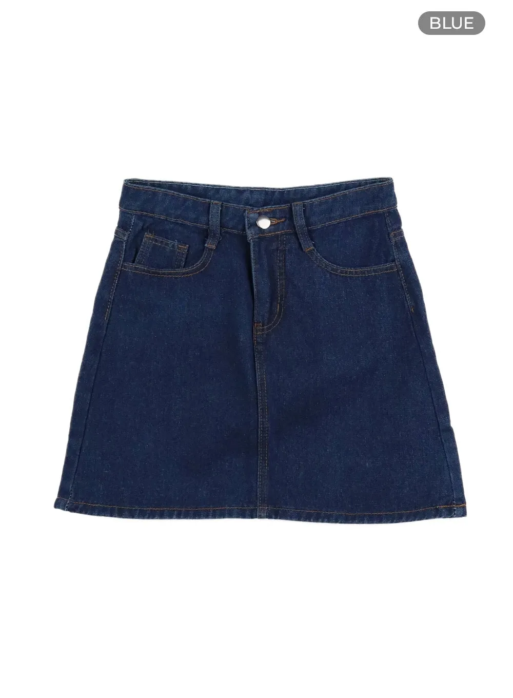 Classic Denim Mini Skirt OY421