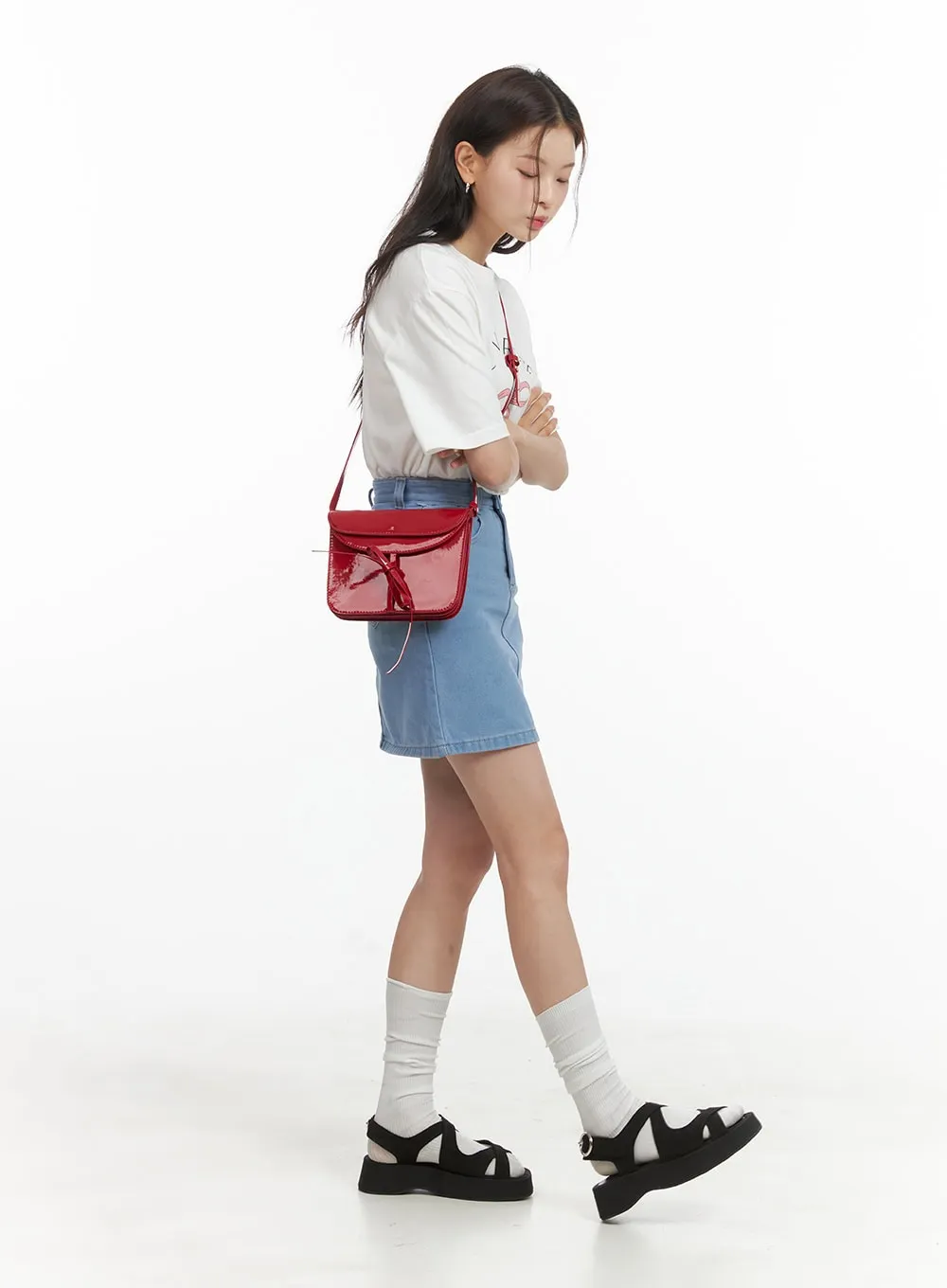 Classic Denim Mini Skirt OY421