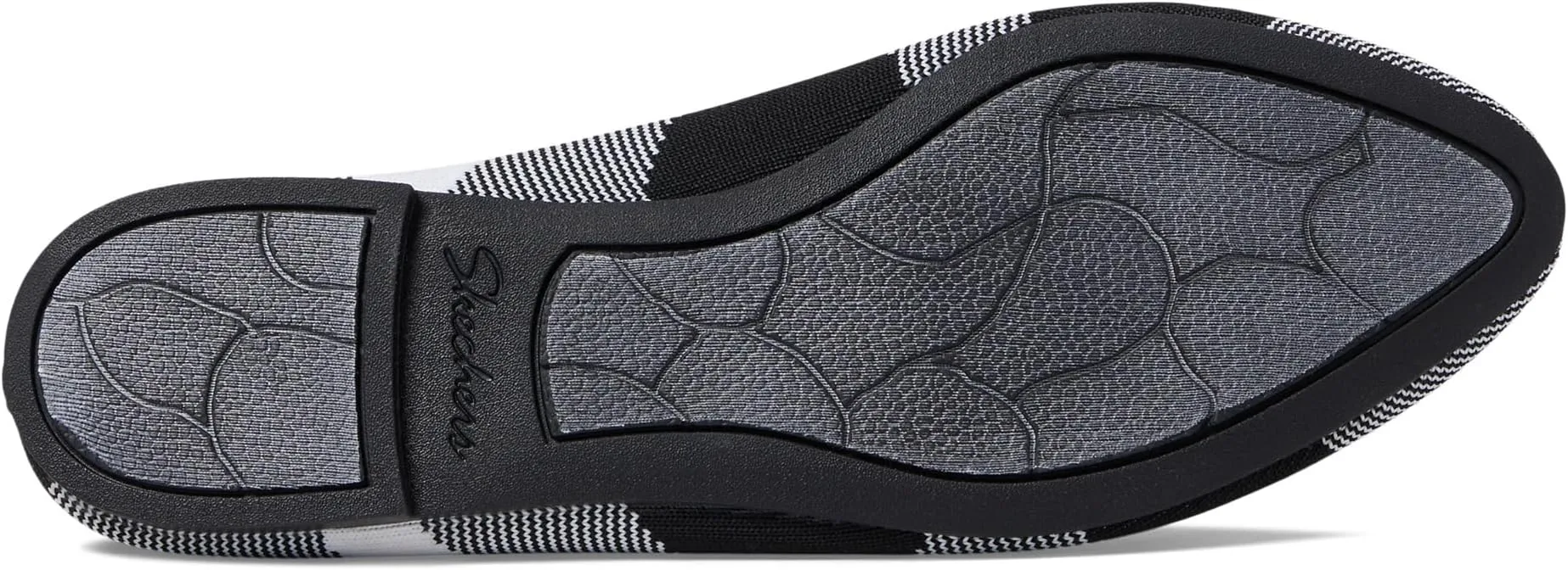Cleo Sherlock SKECHERS ballet flats, Black/White