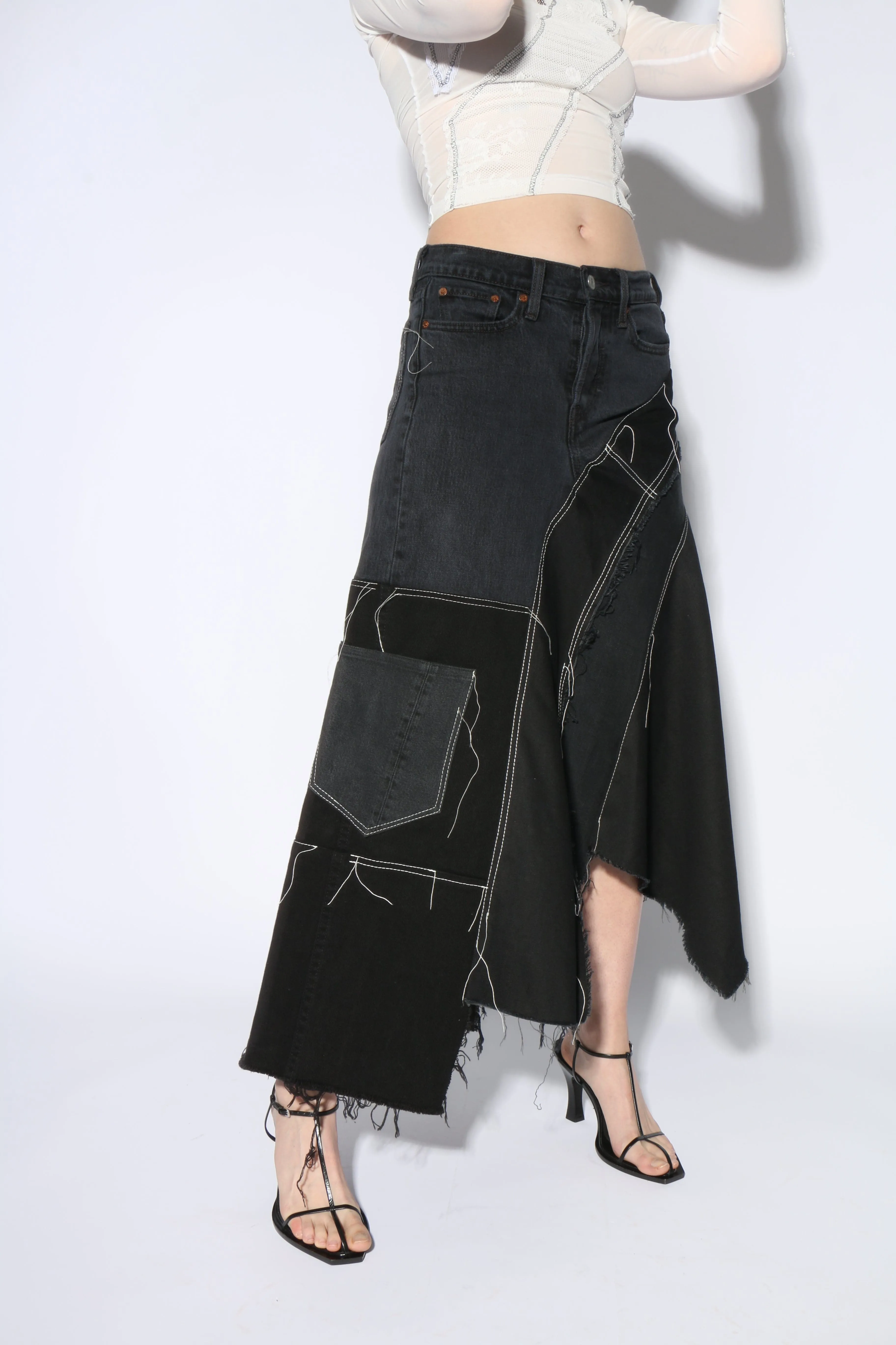 Denim Avalon Skirt