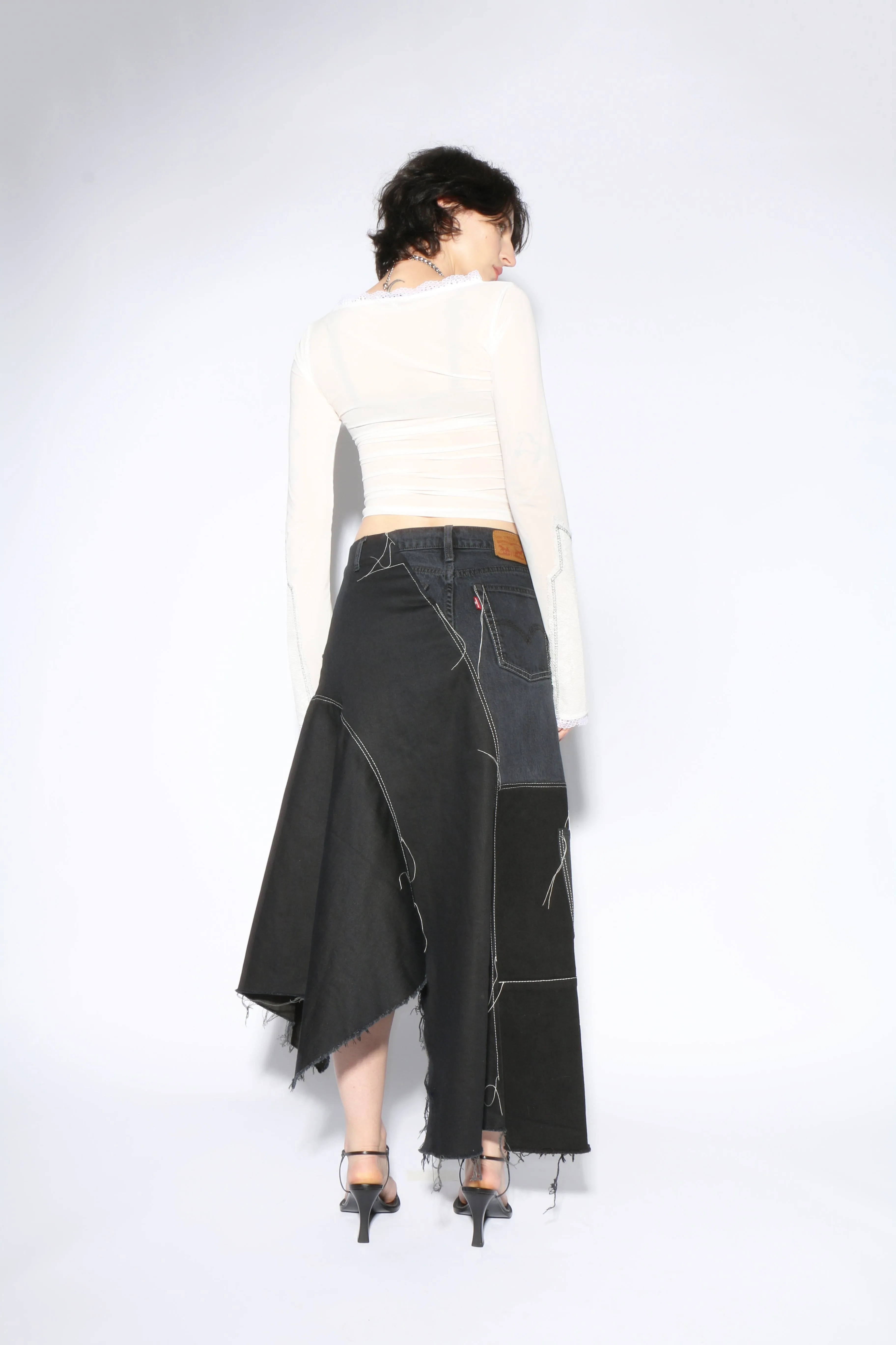 Denim Avalon Skirt