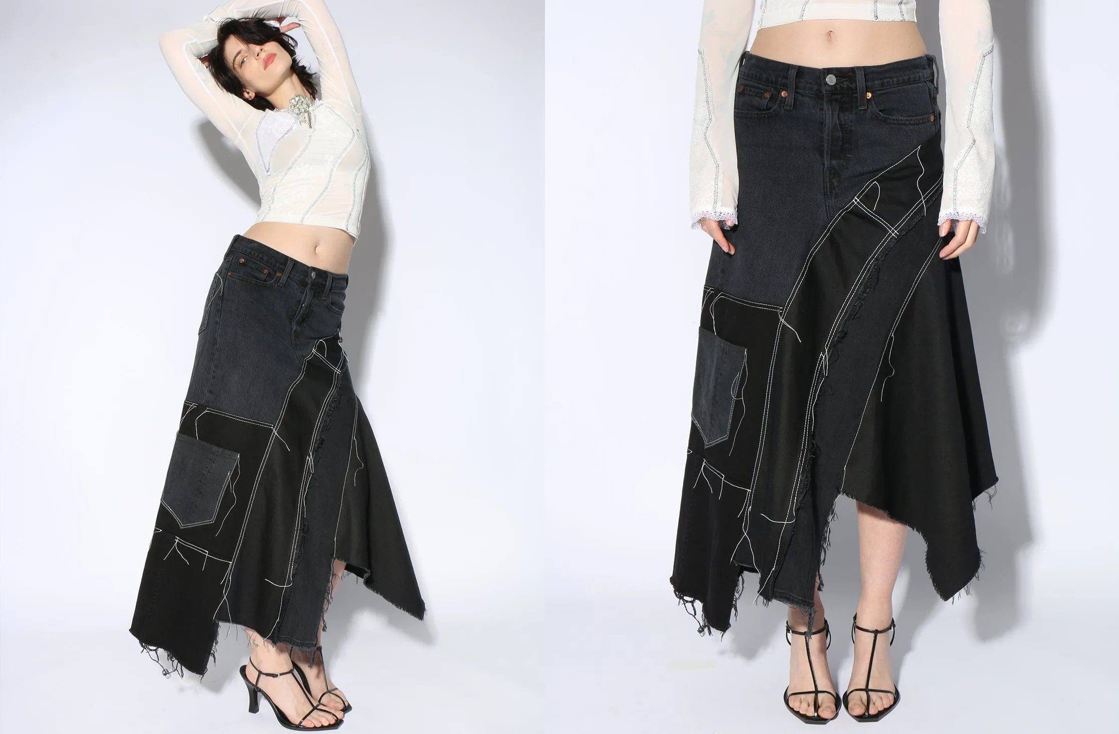 Denim Avalon Skirt