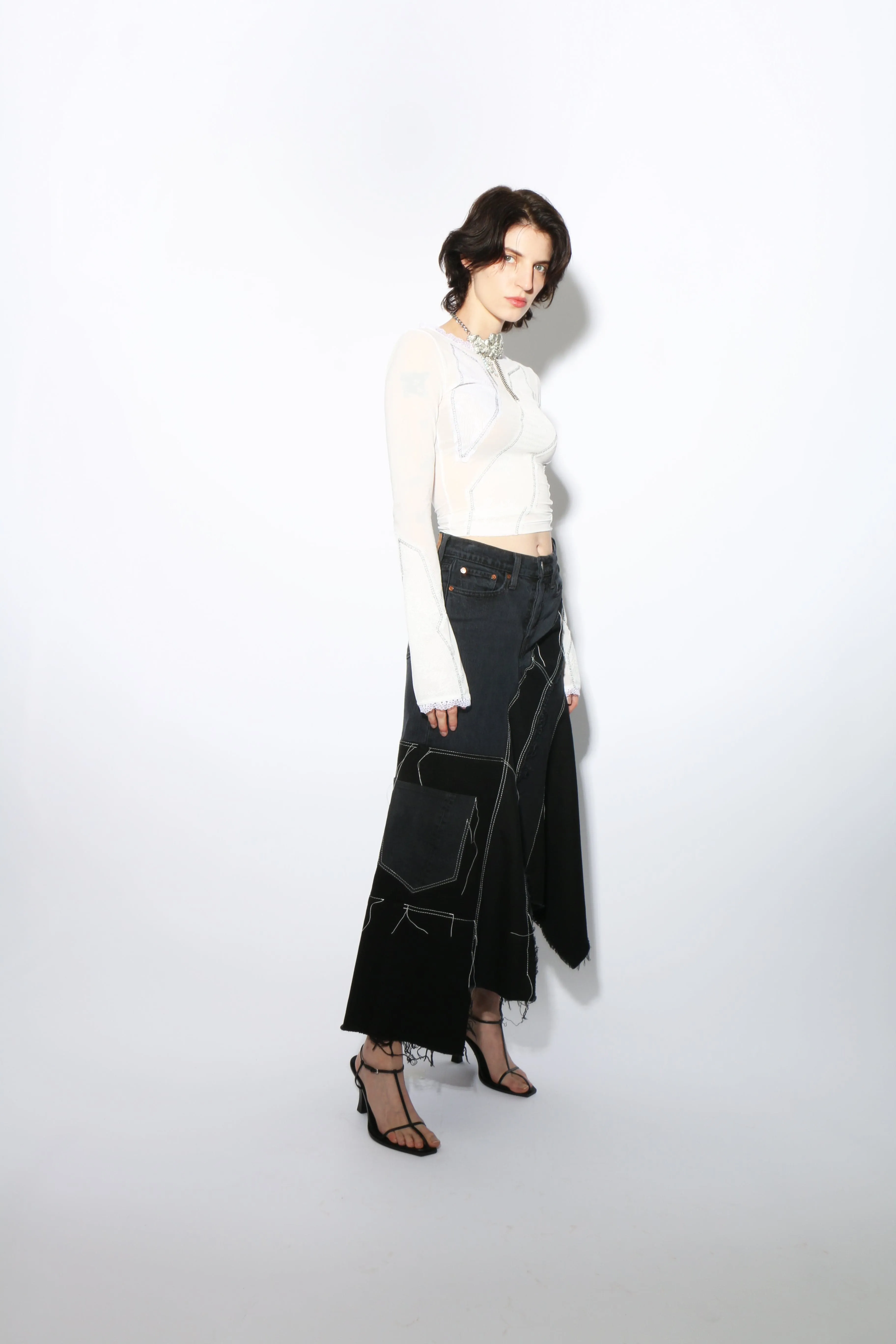 Denim Avalon Skirt