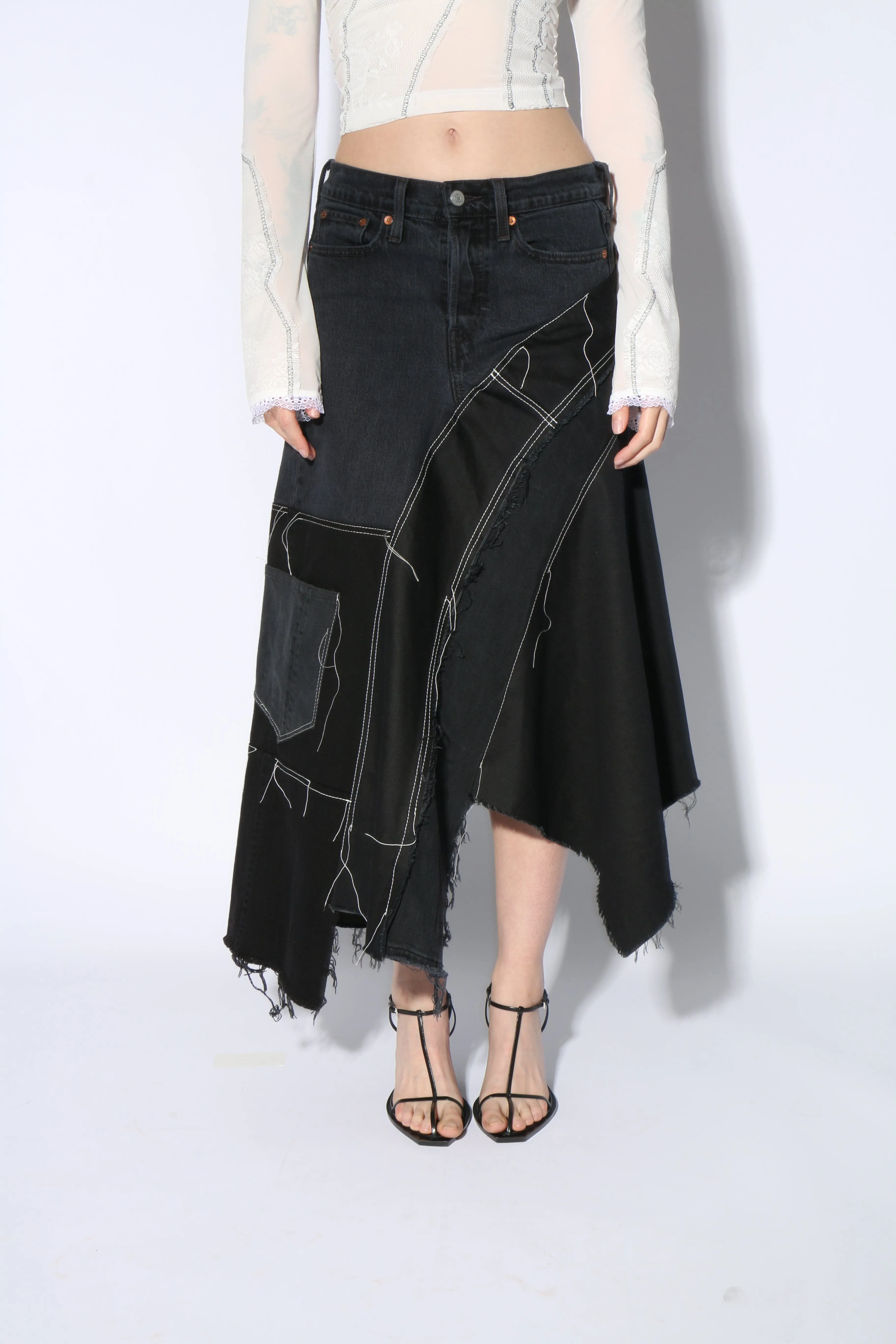 Denim Avalon Skirt
