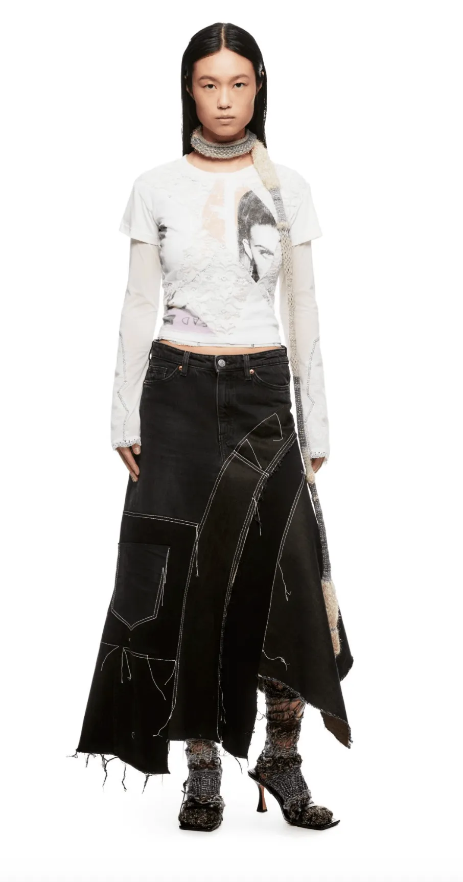 Denim Avalon Skirt