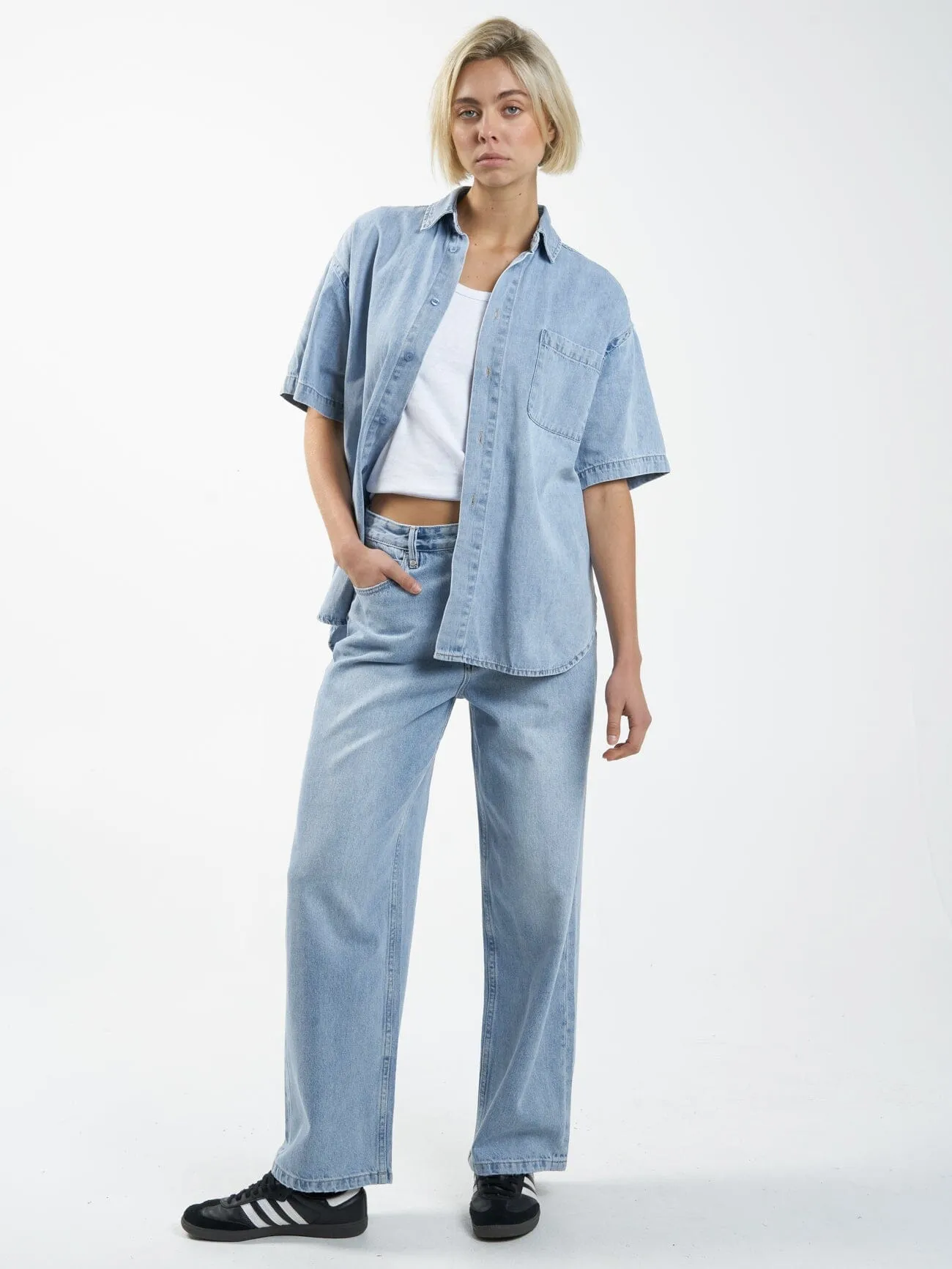 Eliza Denim Shirt - Endless Blue