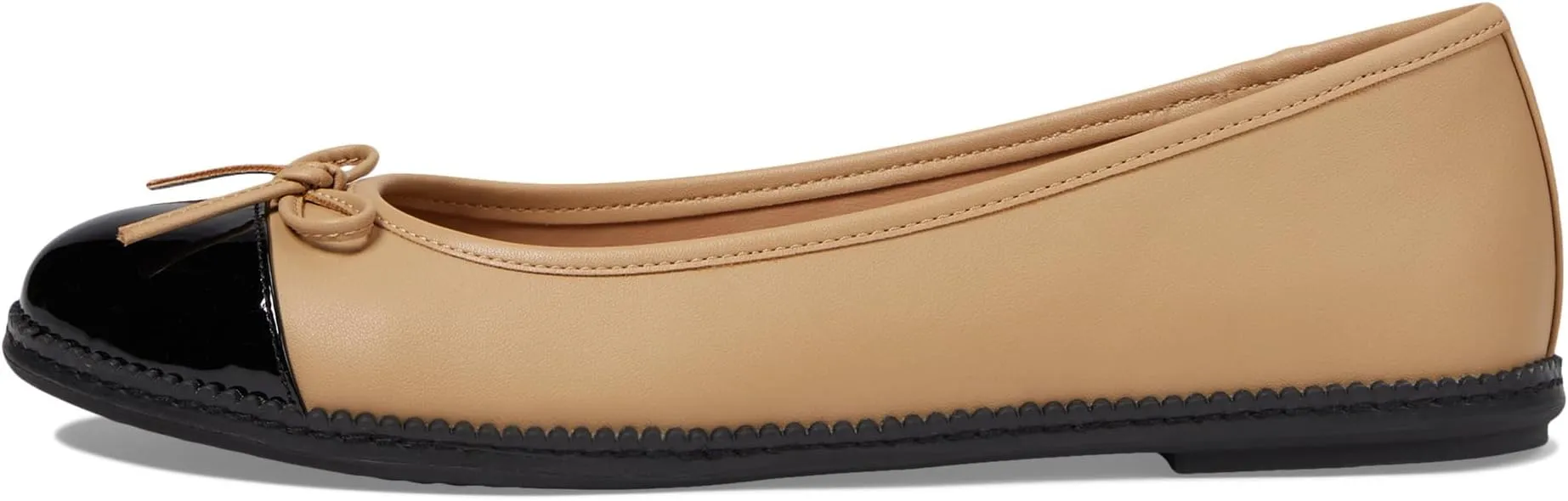 Erni Waterproof Blondo Sand Leather Ballerinas