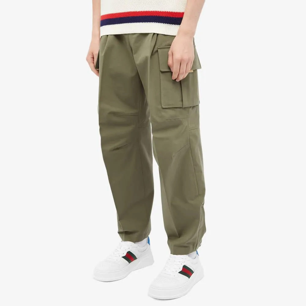 Sure! Heres an optimized title for your e-commerce product:

Luxury Gucci Khaki Cargo Pants for Men - Stylish Designer Streetwear