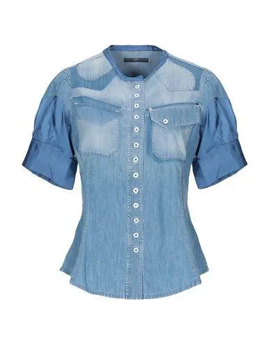 High By Claire Campbell Women Denim shirt Blue 6 UK