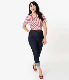 I Love Lucy x Unique Vintage True Blue Little Ricky Jeans