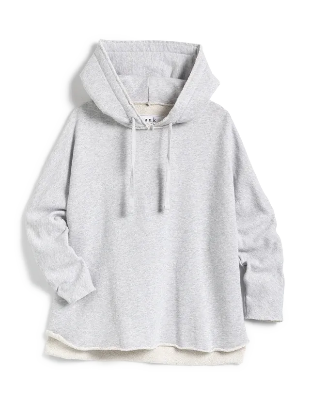 Kane Capelet Hoodie- Classic Gray