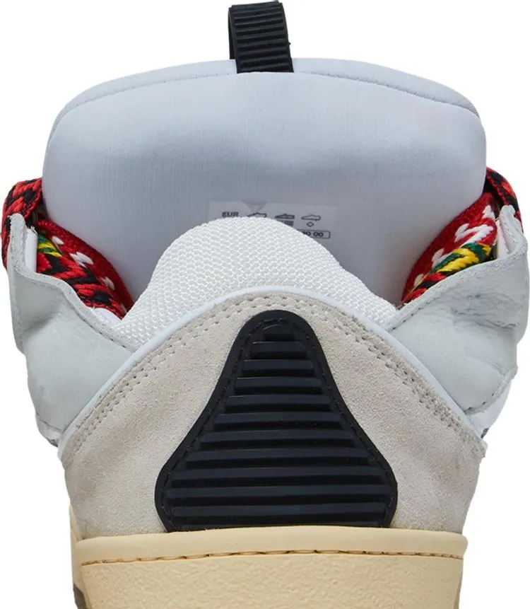 Lanvin Curb Sneakers White, white