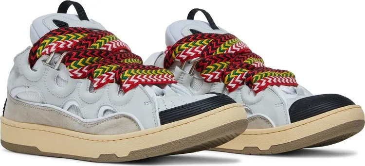 Lanvin Curb Sneakers White, white