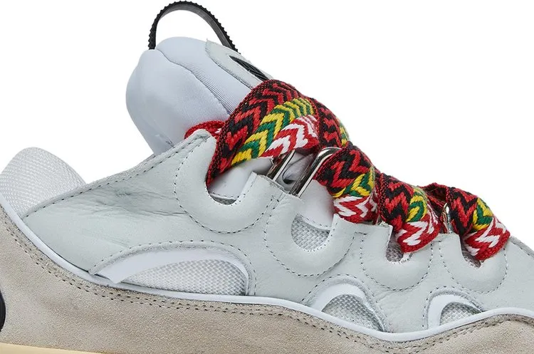 Lanvin Curb Sneakers White, white