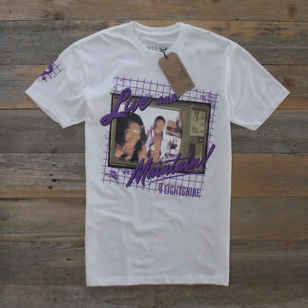 Livin' (Paid In Full) T Shirt White