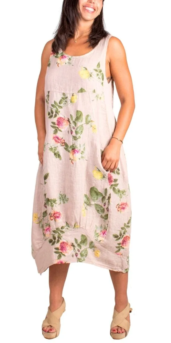 Luna Rose Print Dress