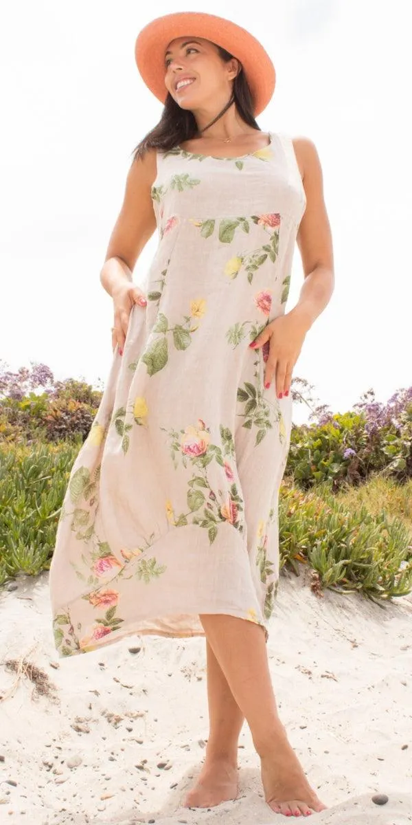Luna Rose Print Dress