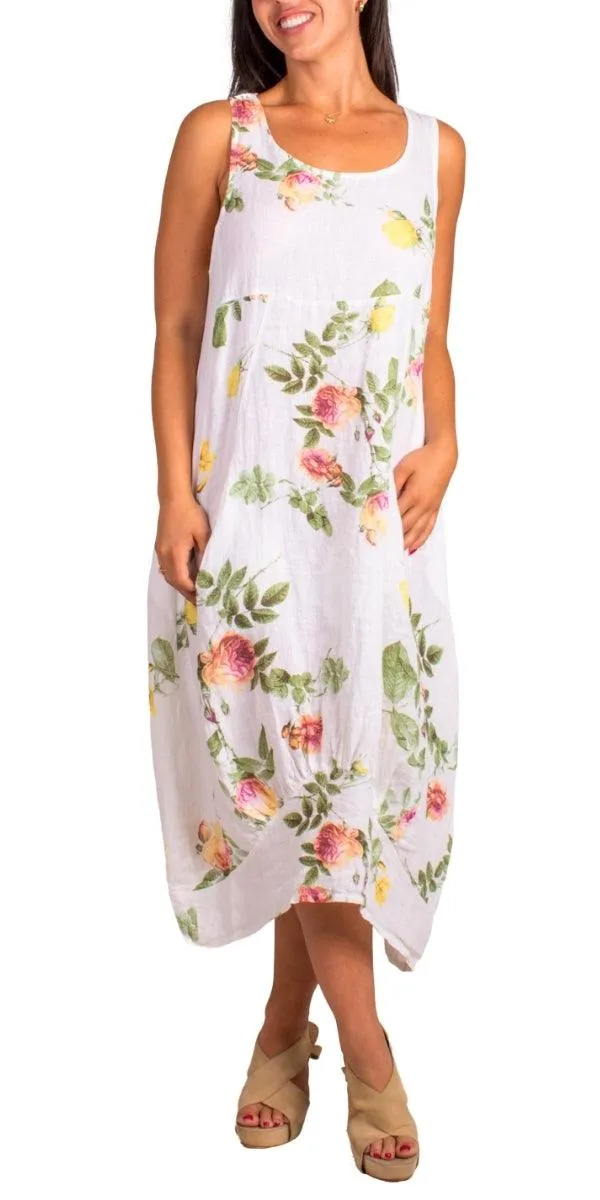 Luna Rose Print Dress