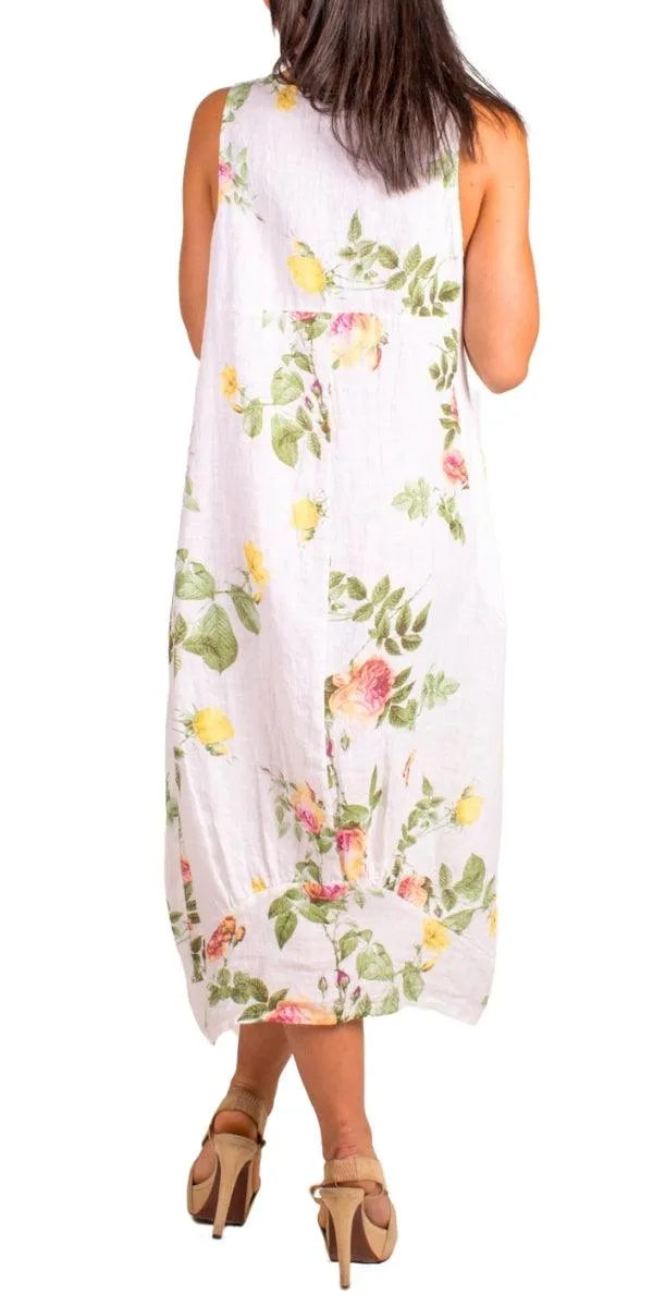 Luna Rose Print Dress