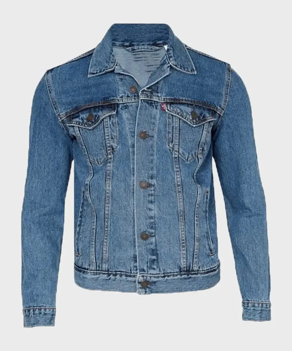 Men's Blue Trucker Jacket