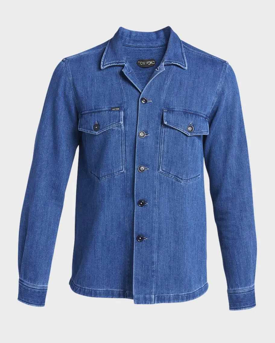 Men's denim shirt TOM FORD