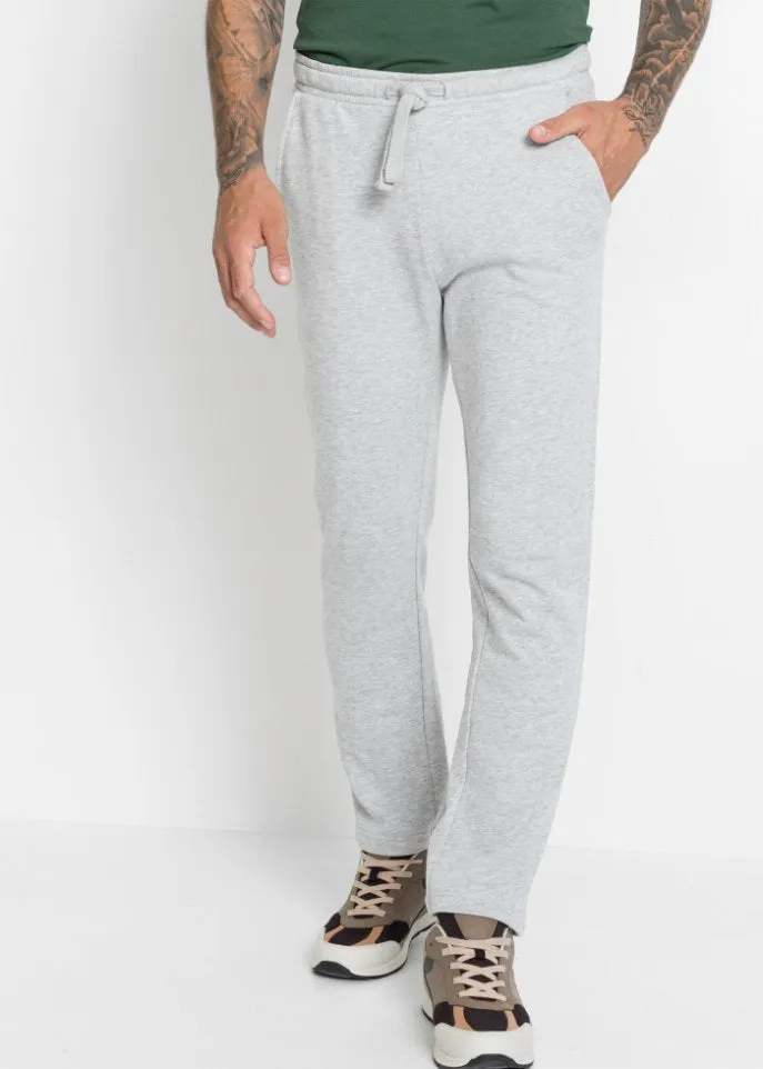 Mens Gray Athletic Sports Trousers by Bpc Bonprix Collection