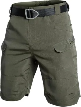 Men's Stretch Tactical Shorts Water Resistant Ripstop Cargo Shorts Outdoor Lightweight Work Hiking Pants