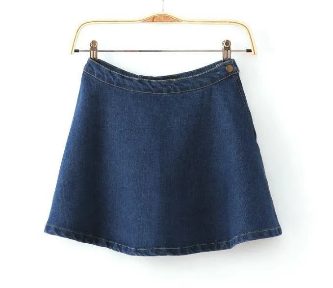 Mini Skirt Denim Blue