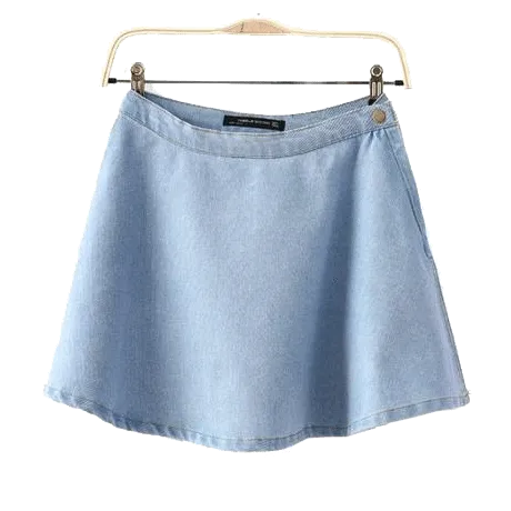 Mini Skirt Denim Blue