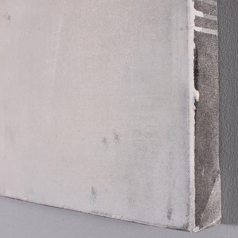 Muted Gray Canvas 14 x 18