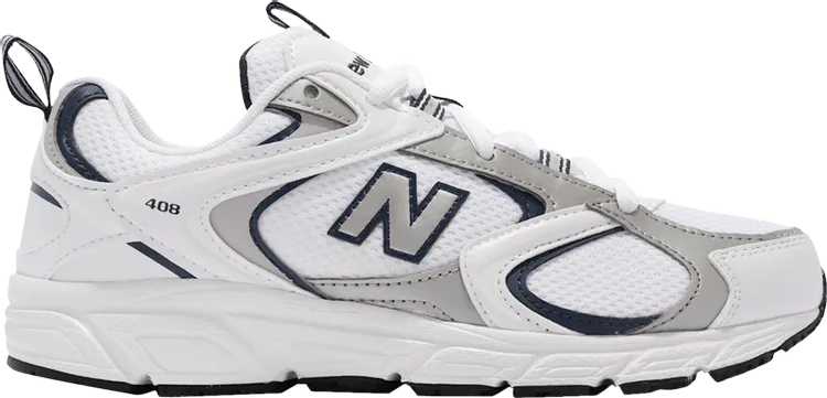 New Balance 408 'Munsell White Natural Indigo' Sneakers, White