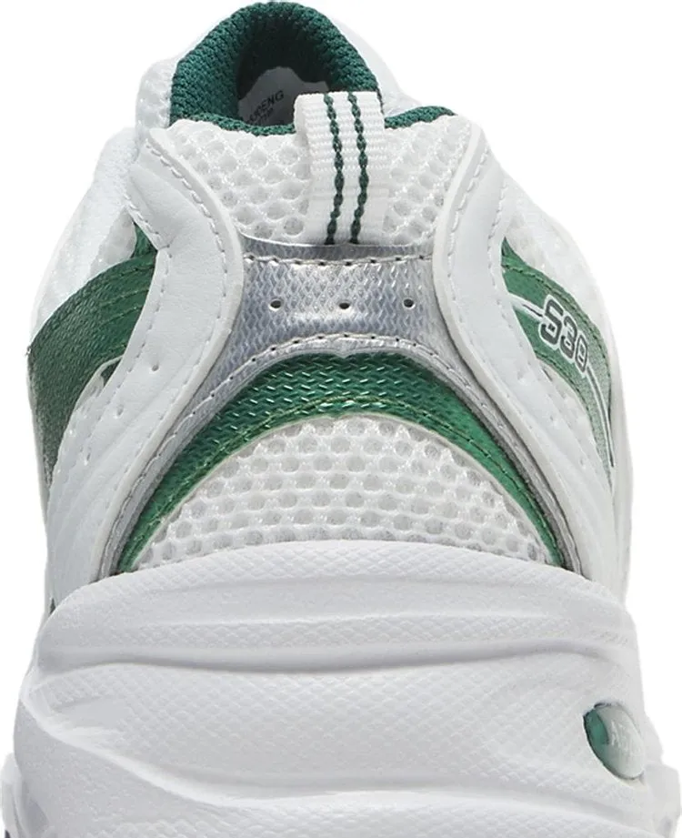 New Balance 530 'White Nightwatch Green' sneakers, white