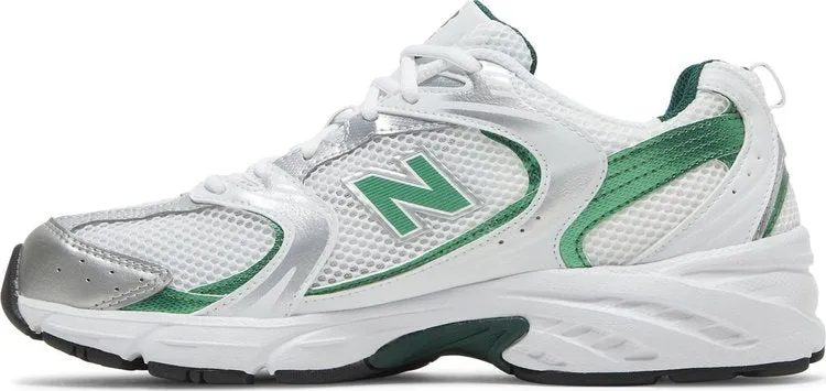 New Balance 530 'White Nightwatch Green' sneakers, white
