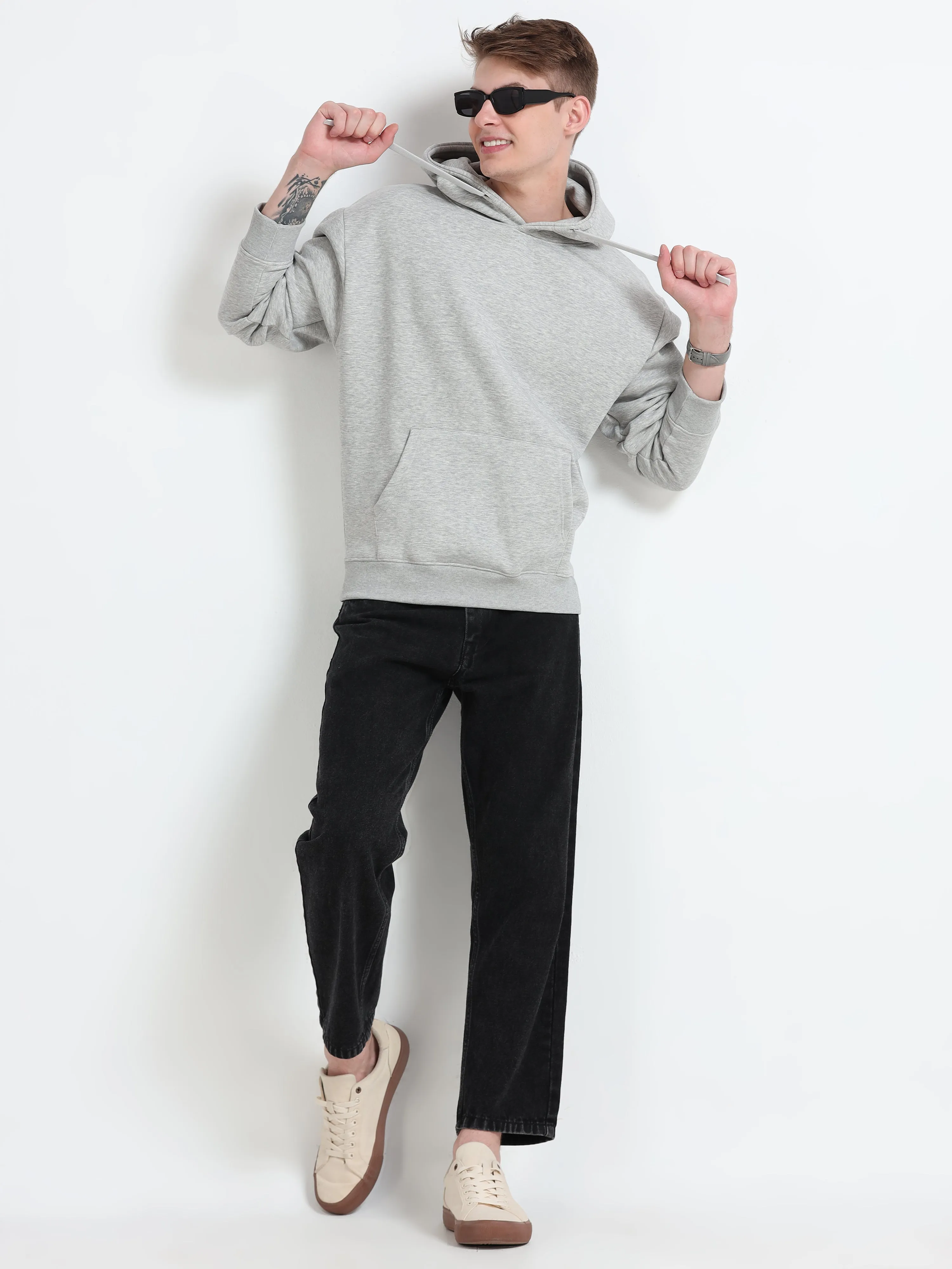 Opar - Hoodie - Gray