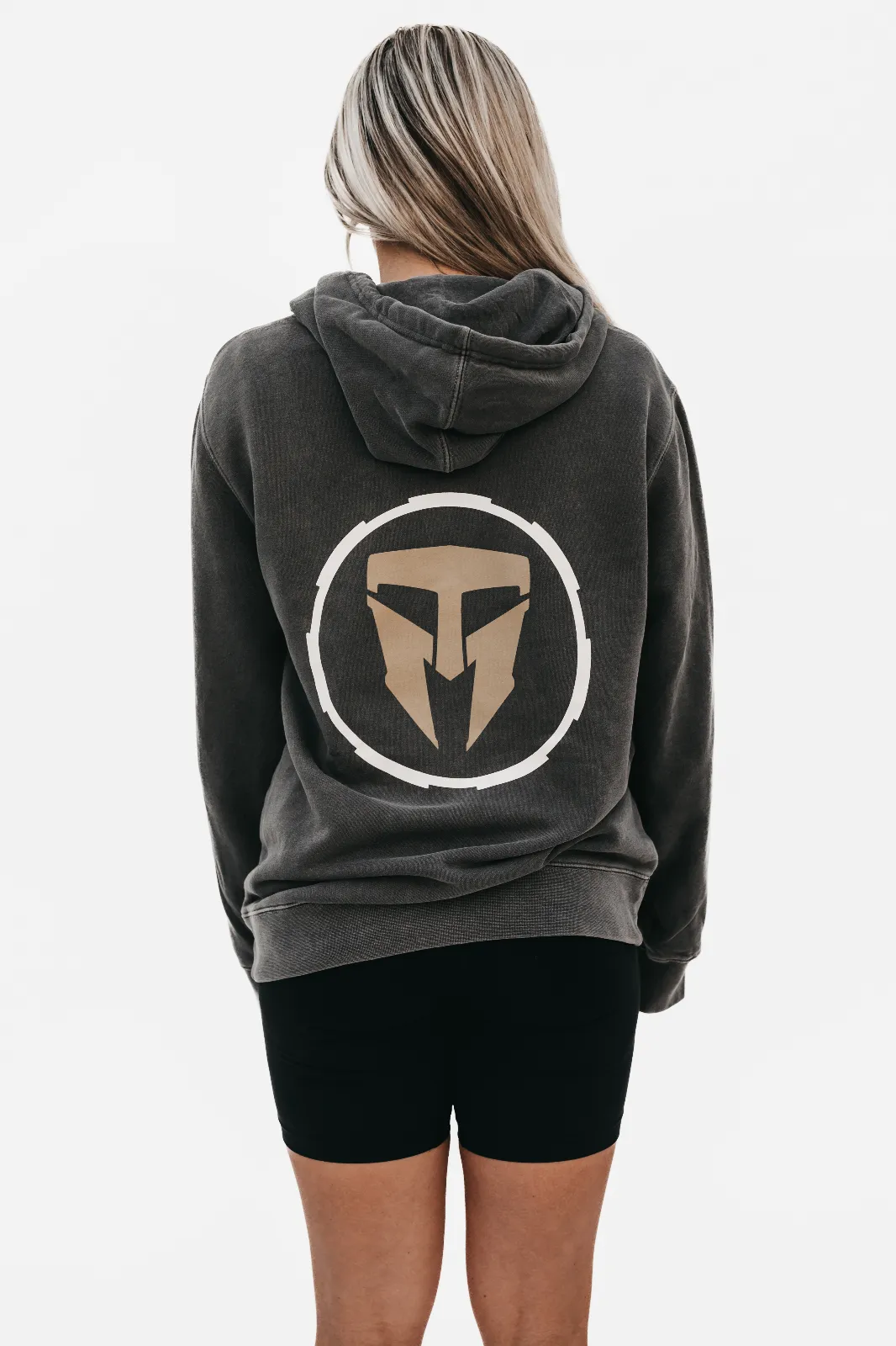 Pigment Dyed Hoodie- Gray
