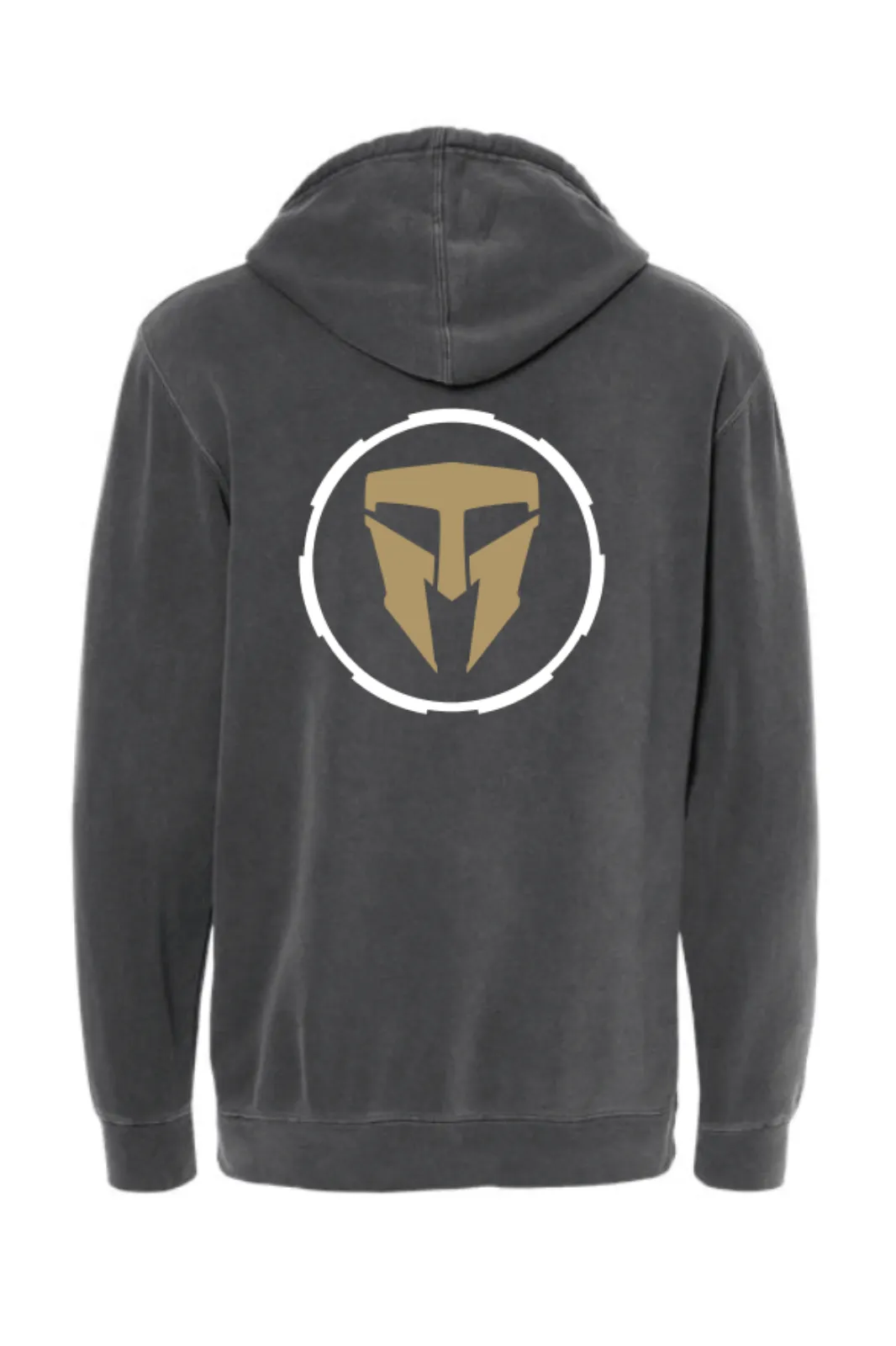 Pigment Dyed Hoodie- Gray