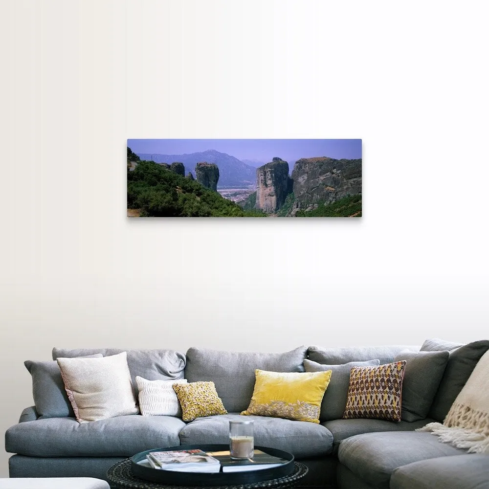 "(Aghia Triada) Meteora Greece" Canvas Wall Art