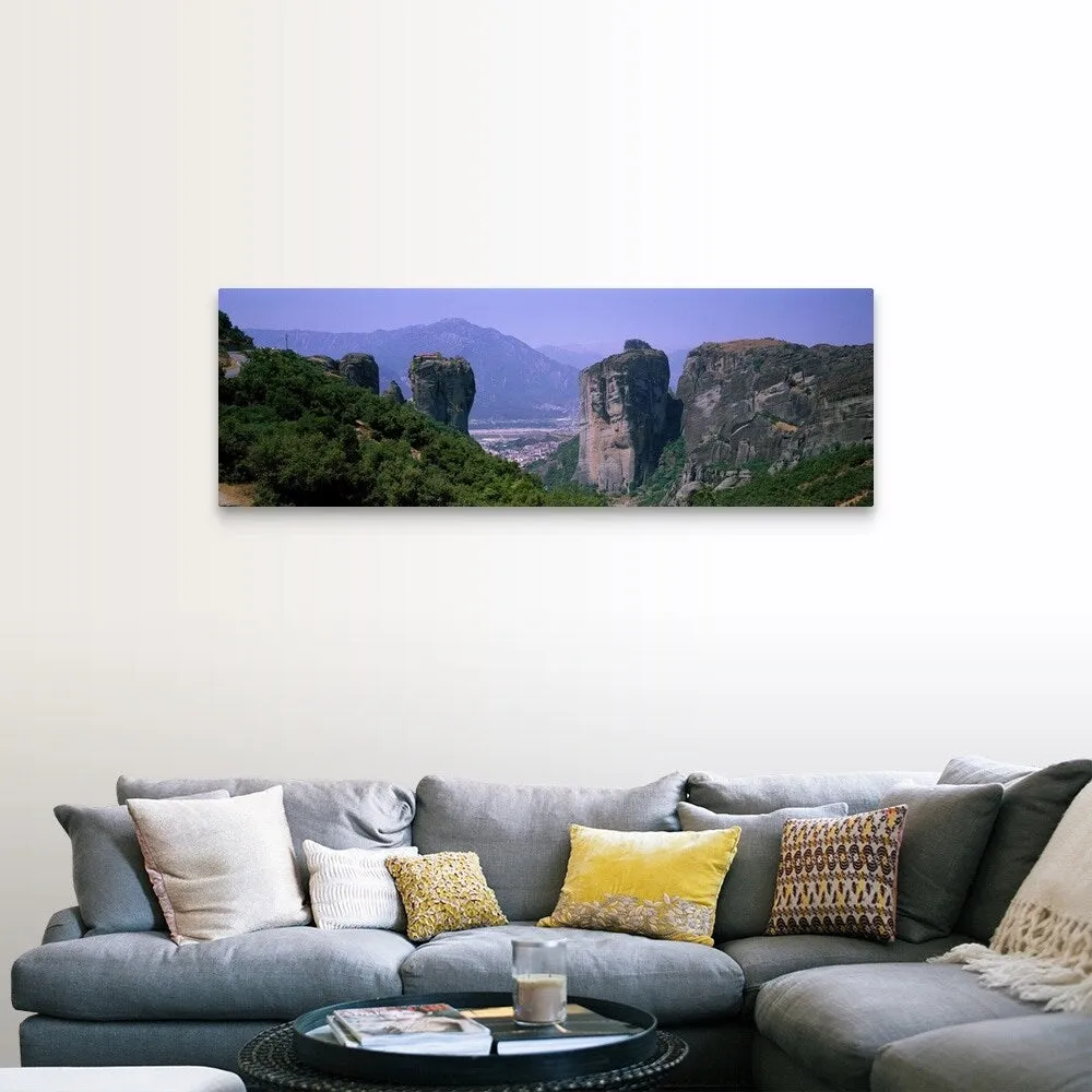 "(Aghia Triada) Meteora Greece" Canvas Wall Art