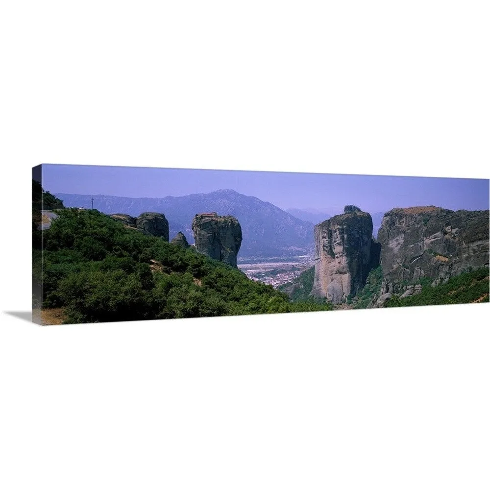 "(Aghia Triada) Meteora Greece" Canvas Wall Art