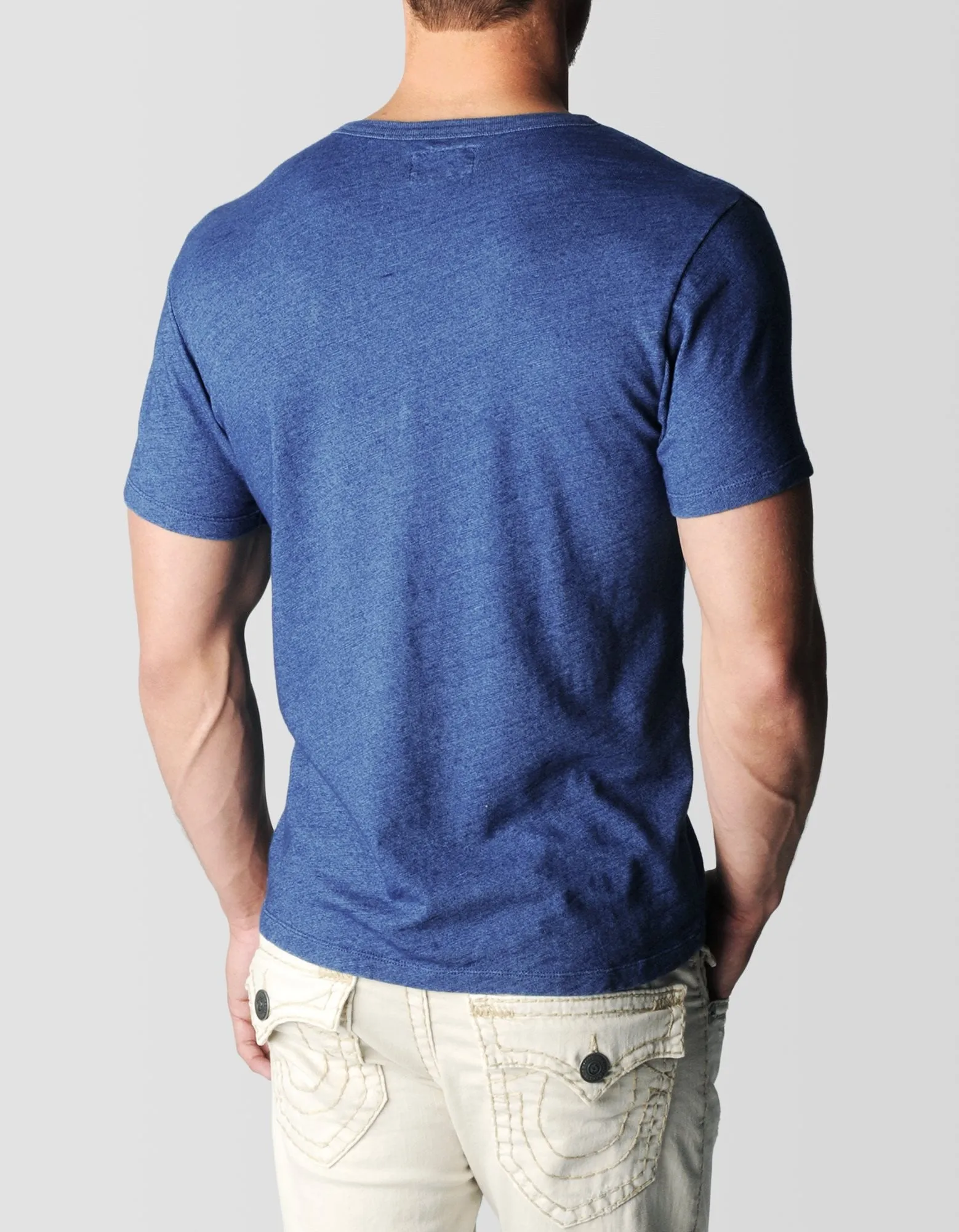 RATTLE INDIGO MENS TEE